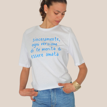 Carica l'immagine nel visualizzatore di Gallery, Susy Mix t-shirt stampa con spallini 100% cotone Art SH003877

