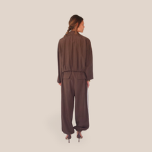 Carica l'immagine nel visualizzatore di Gallery, Vicolo pantalone pinces con elastico e coulisse 93% lyocell Art TAB1742
