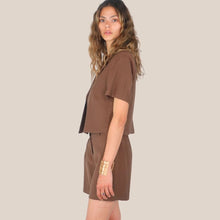 Carica l'immagine nel visualizzatore di Gallery, Haveone blazer over manica corta 93% viscosa Art JIA-Q140
