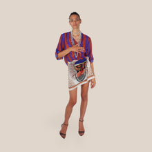 Carica l'immagine nel visualizzatore di Gallery, Haveone mini gonna pareo scimmia 100% viscosa Art GVS-Q238
