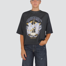Carica l&#39;immagine nel visualizzatore di Gallery, Haveone t-shirt over grigio con stampa 90% cotone Art TFW-P011
