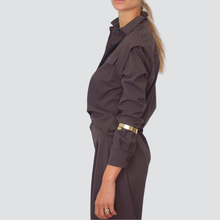 Carica l&#39;immagine nel visualizzatore di Gallery, Haveone camicia con bracciali 33% viscosa Art CSO-P059
