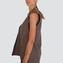 Carica l&#39;immagine nel visualizzatore di Gallery, Tensione maxi gilet 97% cotone Art 25D7886
