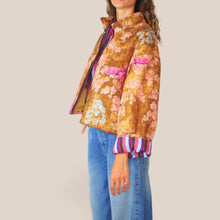 Carica l'immagine nel visualizzatore di Gallery, Haveone bomber con polso rigato 100% viscosa Art KVS-R085
