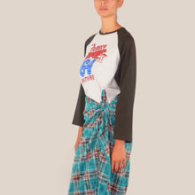 Carica l'immagine nel visualizzatore di Gallery, Haveone t-shirt over bicolor stampa 94% cotone Art TMA-R036
