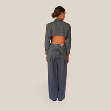 Carica l'immagine nel visualizzatore di Gallery, Vicolo Camicia Cut-Out sul retro 47% Cotone Art TAC0956
