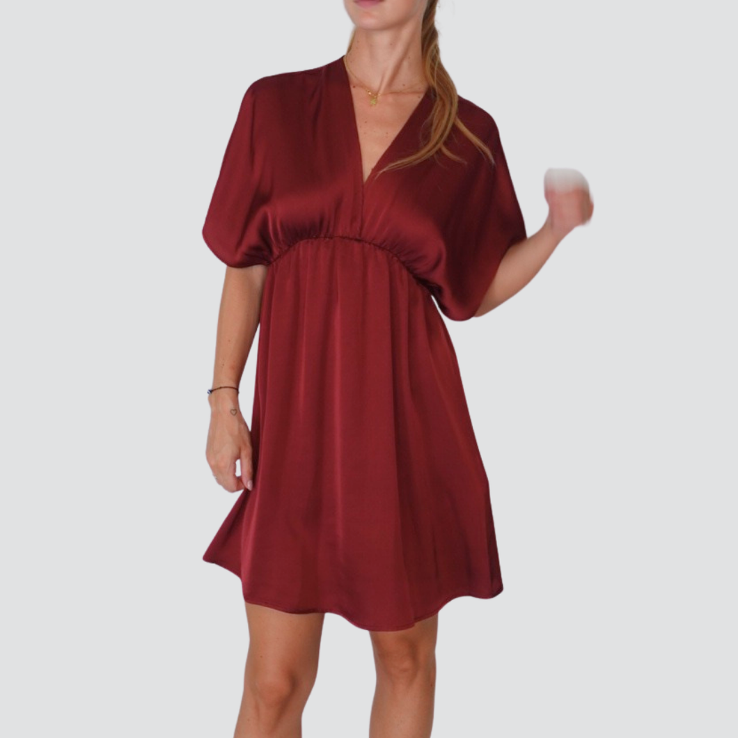 Vicolo abito kimono elastico vita 100% viscosa Art TD3149