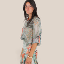 Carica l'immagine nel visualizzatore di Gallery, Haveone camicia over cocorito 85% lyocell Art CVS-Q513
