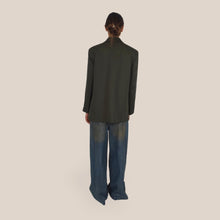 Carica l'immagine nel visualizzatore di Gallery, Dixie blazer foderato righe manica con spalline Art J845B057
