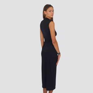 Philia Loft abito arriccio cut out spacco laterale Art R01Y0196