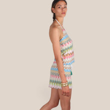 Carica l'immagine nel visualizzatore di Gallery, Tensione in shorts elastico vita filo lurex 48% cotone Art S26PJ67
