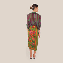 Carica l'immagine nel visualizzatore di Gallery, Haveone gonna lunga pareo stampa tucano 100% viscosa Art GVS-Q275
