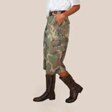 Carica l'immagine nel visualizzatore di Gallery, Vicolo bermuda militare con cintura 97% cotone Art TAC1133
