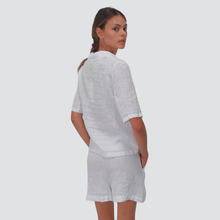 Carica l&#39;immagine nel visualizzatore di Gallery, Haveone blazer manica corta 100% lino Art JVE-N118
