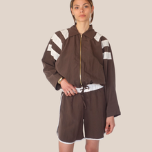 Carica l'immagine nel visualizzatore di Gallery, Vicolo bomber leggero con zip 93% lyocel Art TAB1740
