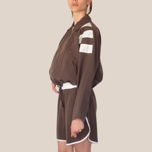 Carica l'immagine nel visualizzatore di Gallery, Vicolo bomber leggero con zip 93% lyocel Art TAB1740

