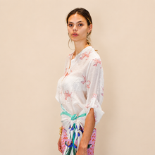 Carica l'immagine nel visualizzatore di Gallery, Haveone camicia over stampa leopardi 85% lyocell Art CVS-Q492
