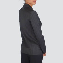 Carica l&#39;immagine nel visualizzatore di Gallery, Vicolo blazer gessato foderato 34% viscosa Art TF1264
