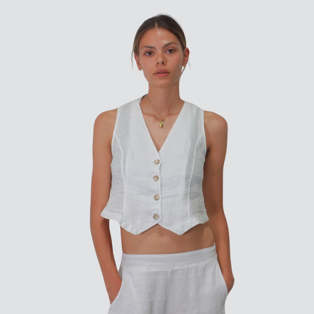 Haveone gilet corto 100% cotone Art JVE-N049