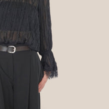 Carica l'immagine nel visualizzatore di Gallery, Philia Loft blusa tulle fondo manica tulle Art V03A0191
