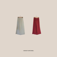 Carica l'immagine nel visualizzatore di Gallery, Haveone pantalone ampio elastico vita 85% viscosa Art PWG-Q521
