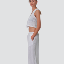 Carica l&#39;immagine nel visualizzatore di Gallery, Haveone gilet corto 100% cotone Art JVE-N049
