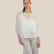 Carica l'immagine nel visualizzatore di Gallery, Philia Loft blusa ricamata 49% lyocell Art V02F0995
