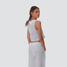 Carica l&#39;immagine nel visualizzatore di Gallery, Haveone gilet corto 100% cotone Art JVE-N049
