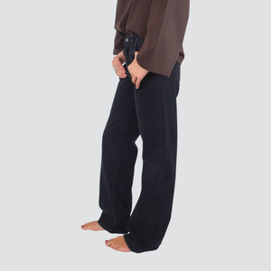 Vicolo jeans Alex gamba ampia 100% cotone Art DF5091