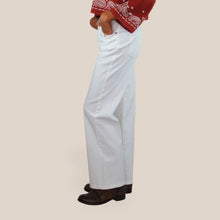 Carica l'immagine nel visualizzatore di Gallery, Haveone jeans Benny gamba dritta bull off white 97% cotone Art PGZ-Q285

