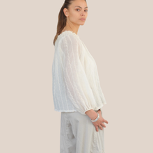 Carica l'immagine nel visualizzatore di Gallery, Philia Loft blusa ricamata 49% lyocell Art V02F0995
