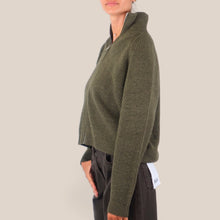 Carica l'immagine nel visualizzatore di Gallery, Haveone cardigan zip misto lana Art MFP-R066
