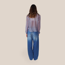 Carica l'immagine nel visualizzatore di Gallery, Haveone camicia over rigata 85% lyocell Art CVS-R070
