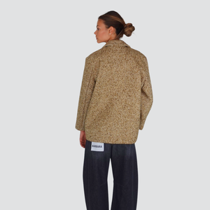 Haveone giacca over con spilla foderata Art JMA-P061
