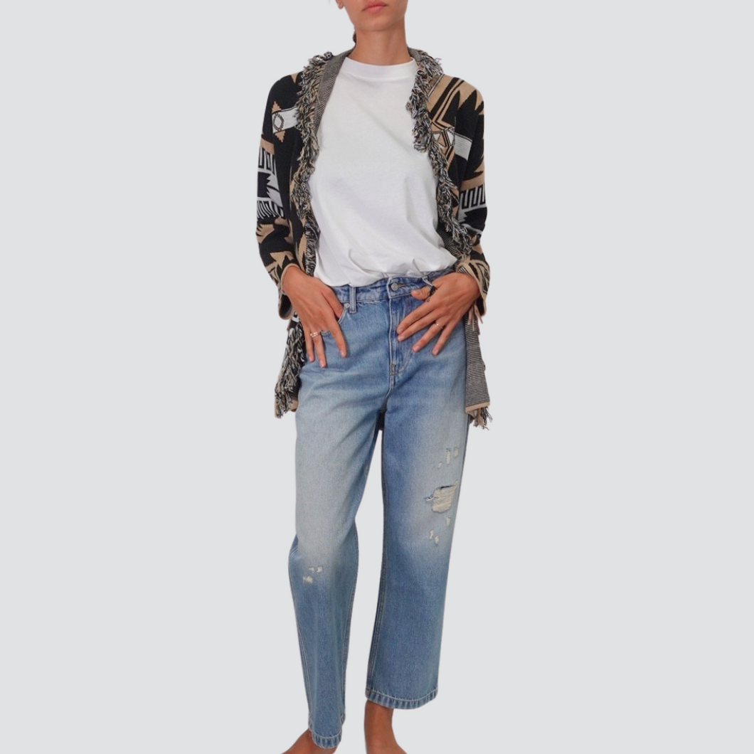 Vicolo jeans modello Kate con rotture 100% cotone Art DF5191
