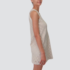 Susy mix abito tubino crochet 99% cotone Art 62277