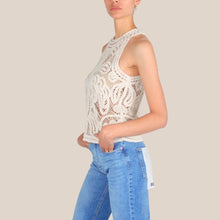 Carica l'immagine nel visualizzatore di Gallery, Susy Mix canotta crochet 85% cotone Art 38034
