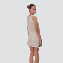 Carica l&#39;immagine nel visualizzatore di Gallery, Susy mix abito tubino crochet 99% cotone Art 62277
