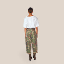 Carica l'immagine nel visualizzatore di Gallery, Vicolo pantalone militare balloo con cintura 97% cotone Art TAC1134
