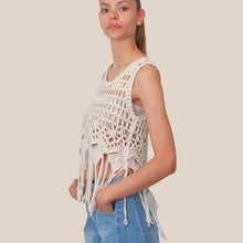 Carica l'immagine nel visualizzatore di Gallery, Philia Loft top crochet 100% cotone Art D02E1028
