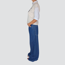 Carica l&#39;immagine nel visualizzatore di Gallery, Tensione in jeans denim blue 100% cotone Art Ben Blue
