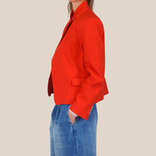 Carica l'immagine nel visualizzatore di Gallery, Dixie blazer foderato 89% viscosa Art JDOFUFL
