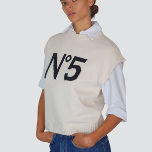 Tensione in maglia over ricamo N°5 Art W5HMT1