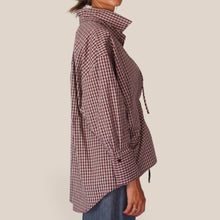 Carica l'immagine nel visualizzatore di Gallery, Vicolo Camicia Micro check Beige\Bordeaux Art TAC0381

