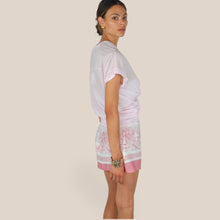 Carica l'immagine nel visualizzatore di Gallery, Tensione in camicia mussola rosa 100% cotone Art S26CL37
