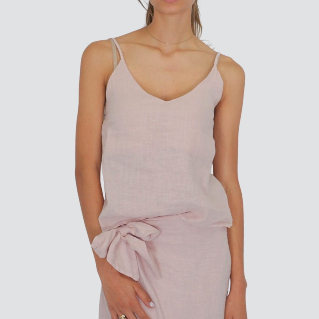 Haveone top puro lino Art RMA-N167