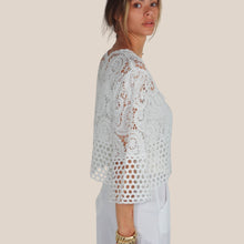 Carica l'immagine nel visualizzatore di Gallery, Susy Mix cardigan con lacci 100% cotone Art 48006
