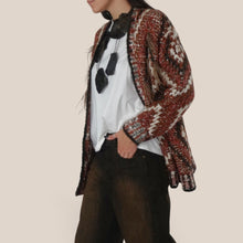 Carica l'immagine nel visualizzatore di Gallery, Philia Loft cardigan con piume L03O0176
