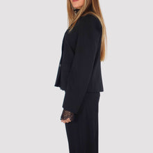Carica l'immagine nel visualizzatore di Gallery, Tensione in blazer punto milano 58% viscosa Art 27B6770 ( pantalone Art 27P6771 )
