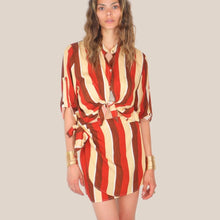 Carica l'immagine nel visualizzatore di Gallery, Haveone camicia over coreana 100% viscosa Art CMA-Q412
